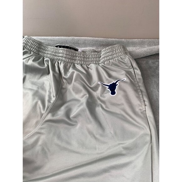 Texas Longhorns Pants Mens 2XL Gray Player Issue Football Training Jogger Adidas - Picture 9 of 11